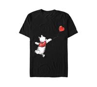 Winnie The Pooh - Balloon - T-Shirt - black - XXL - 100% Cotton XXL