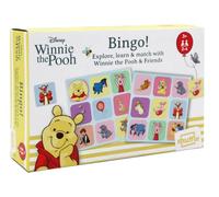 Winnie the Pooh Bingo! Explore, Learn & Match, Plastic Free, Suitable for Ages 3+