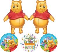 Winnie the Pooh Birthday Party Supplies Foil Balloon Bouquet Decorations