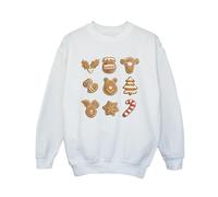 Winnie The Pooh Boy's Gingerbread Sweatshirt in White | Size: 9 Years Winnie the pooh White 9 Years