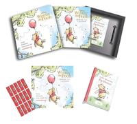 Winnie the Pooh Calendar 2026 Gift Box set of Calendar, A5 Diary & Pen with FREE Organising Stickers Included