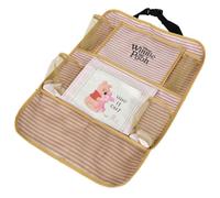 Disney Winnie the Pooh Hanging Car Travel Organiser | Officially Licensed Kids Vehicle Toy Tidy | Universal Fit Activity Road Trip Play Mat Compartment with Clear Window