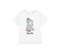 Winnie the Pooh Childrens/Kids Hug Life Eeyore Valentine`s Day T-Shirt - White - White - 7-8 Years