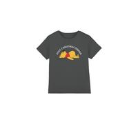 Winnie The Pooh Christmas Dinner Kids T-Shirt Charcoal | Size: 12-13 Years Winnie the pooh Charcoal 12-13 Years