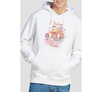 Winnie The Pooh Christmas Wishes With Pooh, Tigger, Piglet Hoodie White Winnie the pooh White XL