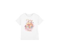 Winnie The Pooh Christmas Wishes With Pooh, Tigger, Piglet Kids T-Shirt White | Size: 5-6 Years Winnie the pooh White 5-6 Years