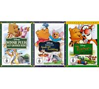 Winnie the Pooh Collection Fun in Spring + On Big Journey + Piglet Large Adventure + Heffalump - A New Friend for Winnie the Pooh [4 DVD Set]