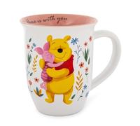 Winnie the Pooh Disney and Piglet Home is with You Wide Rim Ceramic Mug