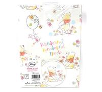 WINNIE THE POOH Disney Birthday General GIFTWRAP 2 Sheets 2 Tags