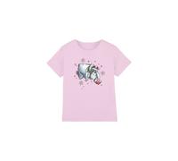 Winnie The Pooh Eeyore Christmas Snowflakes Kids T-Shirt Pink | Size: 12-13 Years Winnie the pooh Pink 12-13 Years