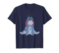 Winnie The Pooh Eeyore Classic T-Shirt, Men, Navy Blue, 4X-Large