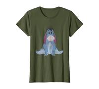 Winnie The Pooh Eeyore Classic T-Shirt, Women, Olive Green, Small