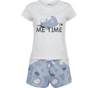 Winnie the Pooh Eeyore - Me Time Pyjama white blue XXL