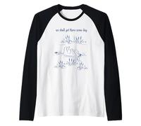 Winnie The Pooh Eeyore We Shall Get There Raglan Baseball Tee