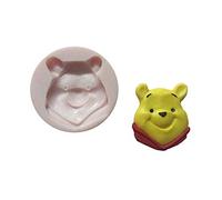 Winnie THE Pooh FACE Silicone Mold (Measurements Second Picture/No Returns) Silicone Mold By Oh! Sweet Art
