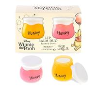 Winnie the Pooh Honey Pot Lip Balm Set x2 Disney | Mad Beauty | Vanilla & Honey Scents | Cruelty-Free | Moisturizing & Soothing,Skincare Duo Gifts for Women, Adults and Kids