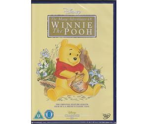 Winnie the Pooh Honey Tree Blustery Day Tigger Too New & Sealed UK Disney R2 DVD
