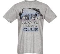 Winnie the Pooh I-Aah - Always Tired Club T-Shirt grey XXL