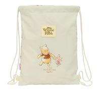 WINNIE THE POOH - Junior Flat Bag Backpack, Ideal for Children of Different Ages, Comfortable and Versatile, Quality and Resistance, 26 x 34 cm