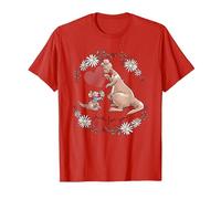 Winnie The Pooh Kanga Roo T-Shirt, Men, Red, Small
