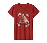 Winnie The Pooh Kanga Roo T-Shirt, Women, Cranberry Red, Large
