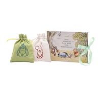 Disney Winnie the Pooh Keepsake Box with Photo Album & Storage Bags | Baby Memory Box for Boys & Girls | Pooh Bear Gift Set for Newborn, Toddler, or Disney Fan Collectors