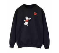 Winnie the Pooh Mens Balloon Sweatshirt - Black - Black - XXL