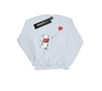Winnie the Pooh Mens Balloon Sweatshirt - White - White - L