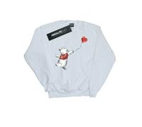 Winnie the Pooh Mens Balloon Sweatshirt - White - White - S