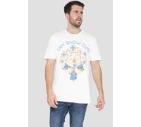 Winnie The Pooh Men's I Am Snow Cute T-Shirt White | Size: 2XL Winnie the pooh White 2XL