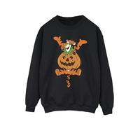 Winnie the Pooh Mens Tigger Pumpkin Sweatshirt - Black - Black - 5XL