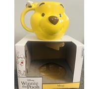 Winnie the Pooh Mug Face 3D Figural Ceramic Beverage Mug. Brand New And Boxed