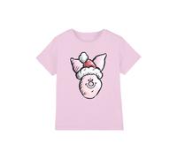 Winnie The Pooh Piglet Santa Hat Kids T-Shirt, Pink | Size: 3-4 Years Winnie the pooh Pink 3-4 Years