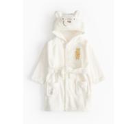 Winnie the Pooh Print Cream Dressing Gown Up to 3 mths