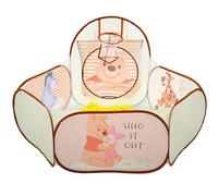 Winnie The Pooh Quick-Up Ball Pit with Hoop & 20 Balls | Officially Licensed Kids Toddlers Play Set | Fun Activity Pen for Boys Girls Children