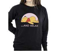 Winnie The Pooh Relax Sweatshirt Disney Black M