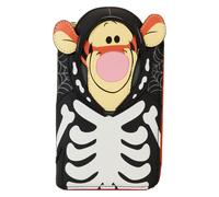Winnie The Pooh Skeleton Tigger Cosplay Glow Zip Around Wallet