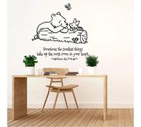 Winnie The Pooh Smallest Things - Self Adhesive Vinyl Wall Art Decal, Mural, Transfer, Gloss or Matt Finish, 75 Colours, 5 Sizes, Interior or Exterior use, Easy to Apply, Instructions provided