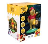 Paladone Winnie the Pooh Solar Gnome Light - Outdoor Garden Light with Dusk-to-Dawn Sensor - Rechargeable