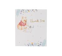Winnie The Pooh Thank You Card for Him/Her/Friend - Scroll Design