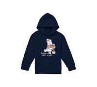 Winnie The Pooh The Bearer Of Christmas Gifts Youth Kids Pull-Over Hoodie, Navy Disney Navy 9-11 Years