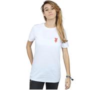 Winnie The Pooh Tigger Chest Cotton Boyfriend T-Shirt Disney White XL