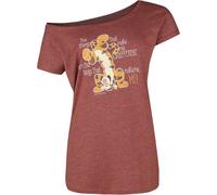 Winnie the Pooh Tigger - Different T-Shirt mottled red