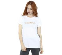 Winnie The Pooh Tigger Line Cotton Boyfriend T-Shirt Disney White L