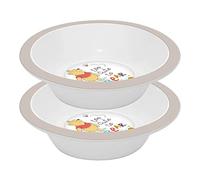 Winnie The Pooh Too Cute to Bear Cereal Bowl, Set of 2, Multi-Coloured