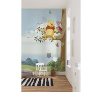 Winnie The Pooh wallpaper mural Disney nursery baby bedroom large decor blue