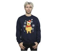 Winnie The Pooh Winter Wishes Sweatshirt Disney Navy M