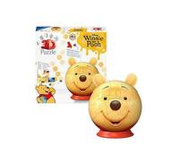 Winnie The Pooh With Ears 3D Puzzle Ball, 72Pc One Colour