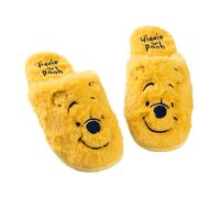 Winnie the Pooh Womens/Ladies Face Embroidered Mule Slippers NS8605