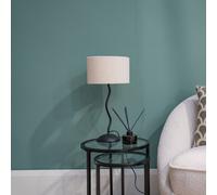 Winnie Wiggle Metal Table Lamp with Boucle Shade black